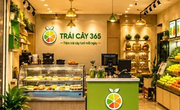 Quầy bán hàng Trái Cây 365