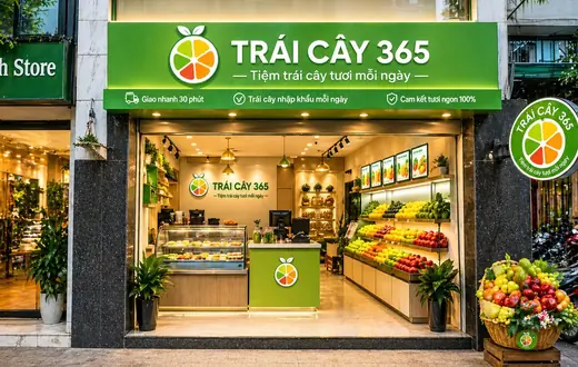 Cửa hàng Trái Cây 365 cập nhật khung giờ giao nhanh